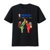 Vintage s Retro MAD Magazine Funny Bionic Couple Print Casual T Shirt vintage Washed Unisex graphic Comfortable Versatile