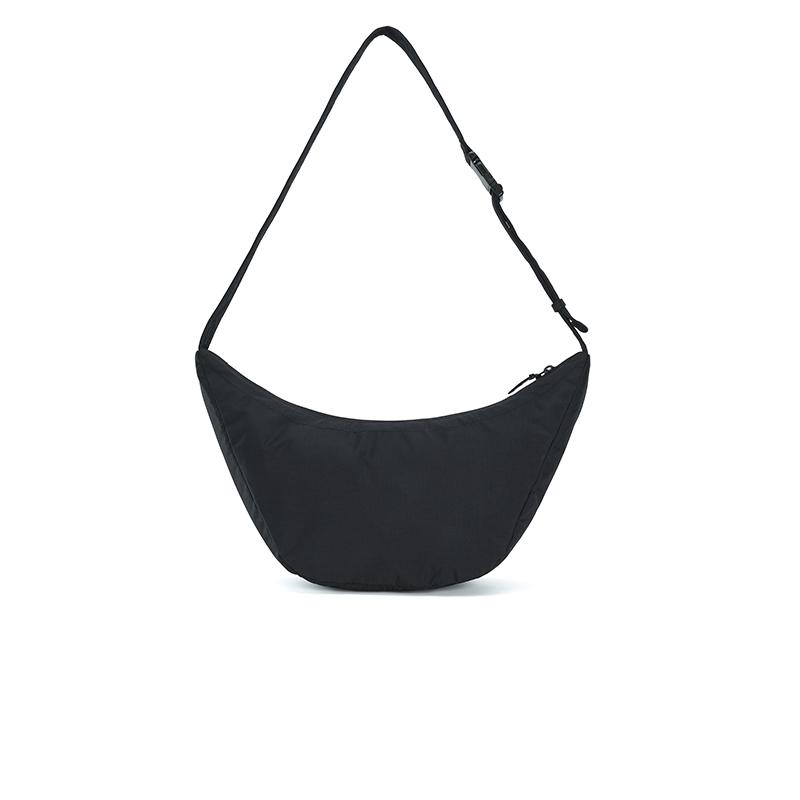 New FILA MAISON KITSUNÉ Fabric Crossbody Bags Women's Black F13U529131F-BK