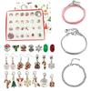Hot Selling 24-Day Advent Calendar DIY Jewelry Surprise Box for Christmas Gifts