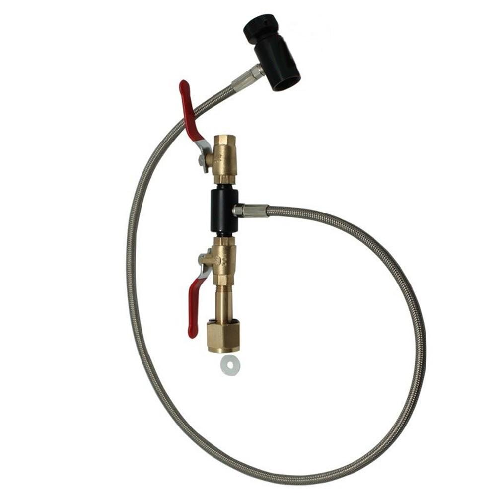 Stație de umplere Rezervor Sticlă Umplere Umplere Pârghie cu supapă dublă 32 Furtun