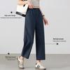 Women's Elegant Cropped Balloon Pants