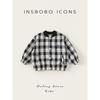 Insbobo Boys' Jacket 2026 Spring New Stylish Children's Baseball Jacket Top Boys' Top Spring Fashion Trend