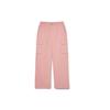 MLB Solide Lockere Cargo-Hose mit mittlerer Taille Damen Hose Rosa 3FWPB0134-07PCS