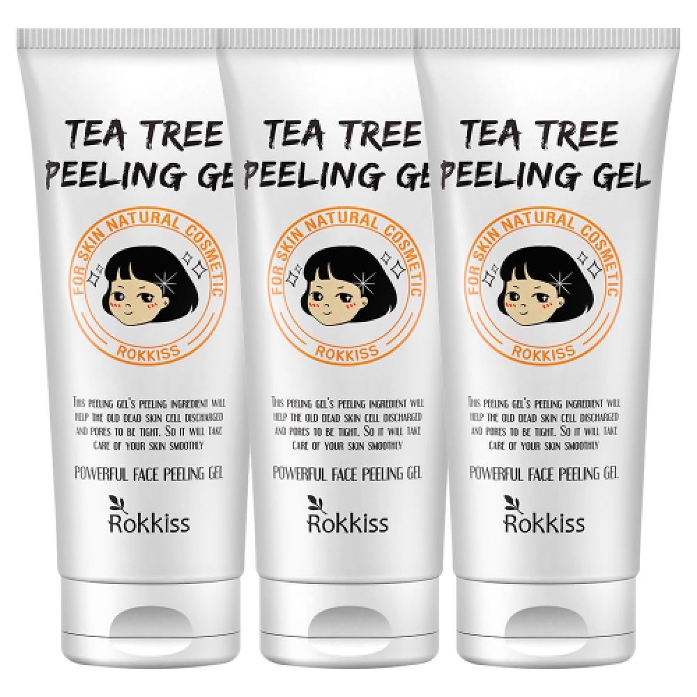 Rokkiss Гель-пилинг с чайным деревом 120 мл 3 шт. NONE