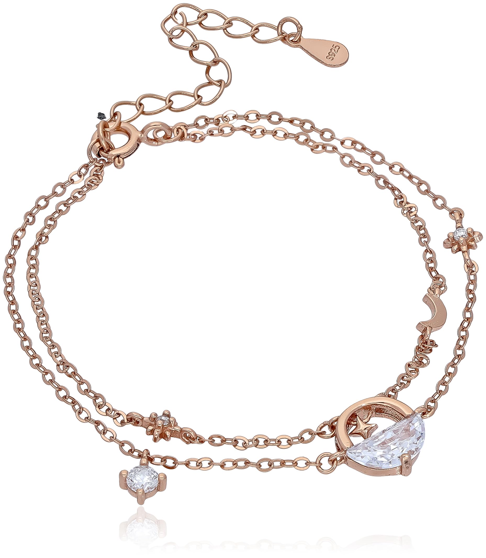 

[Variable Cheap] S925 Silver Bracelet 6B-I-61