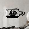 Metal Name Sign Beach House Wall Art Decor