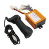 Controlador con Escobillas de 36V 500W y Puño de Acelerador Fuerte Disipación de Calor Controlador de Velocidad de Motor para