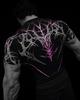 Breathedivinity Herren Quick-Dry Kompressions-Sport-T-Shirt