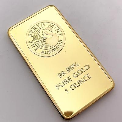 Yeni Kompozit Kemer Saf Altın 999,9 Replika Hatıra Paraları Koleksiyonu Nane Yeşili 30g Altın Külçeler