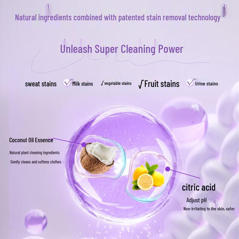 Kispa Natural Hypoallergenic Laundry Detergent