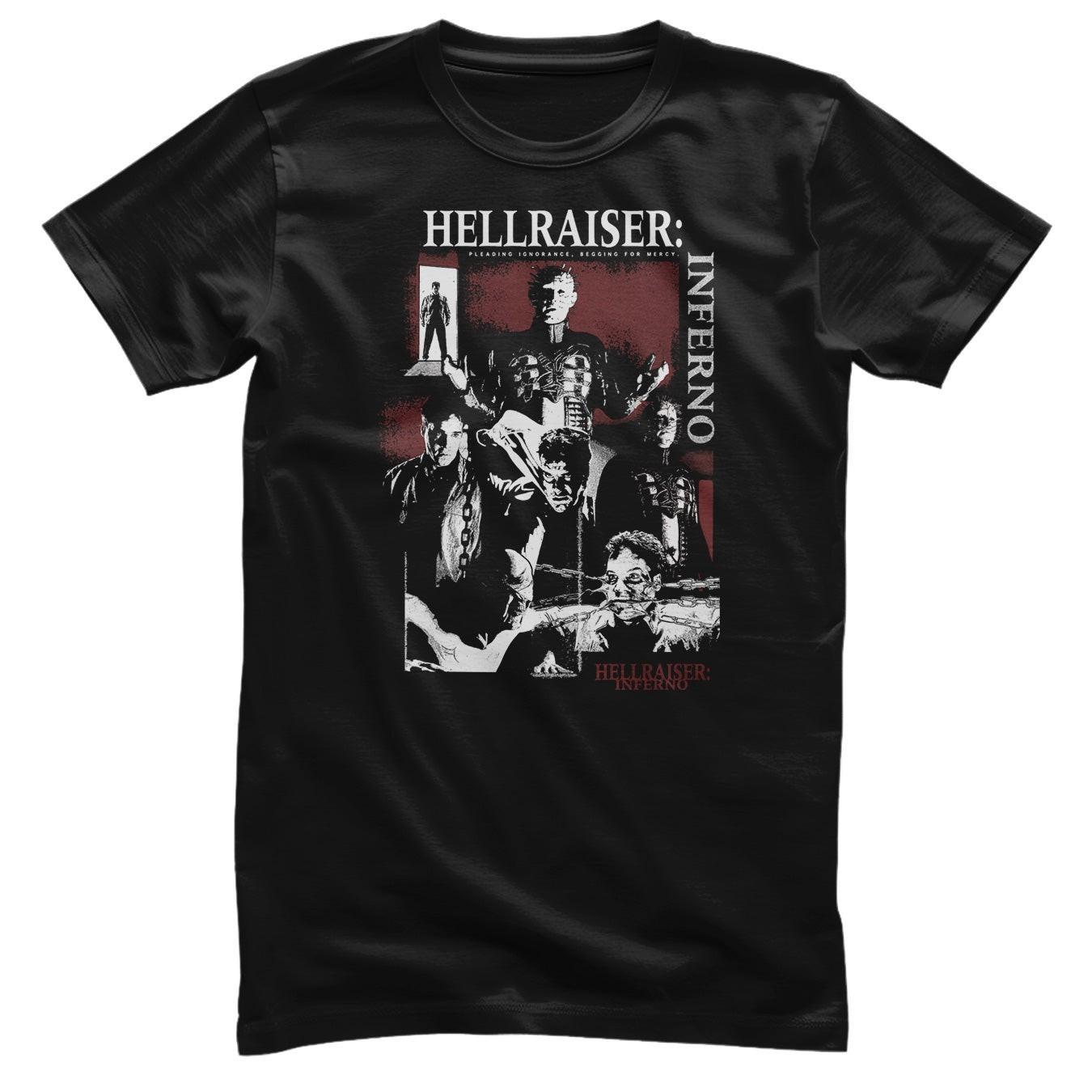 Hellraiser Men s T-Shirt Officially Fired Ask for Mercy- L