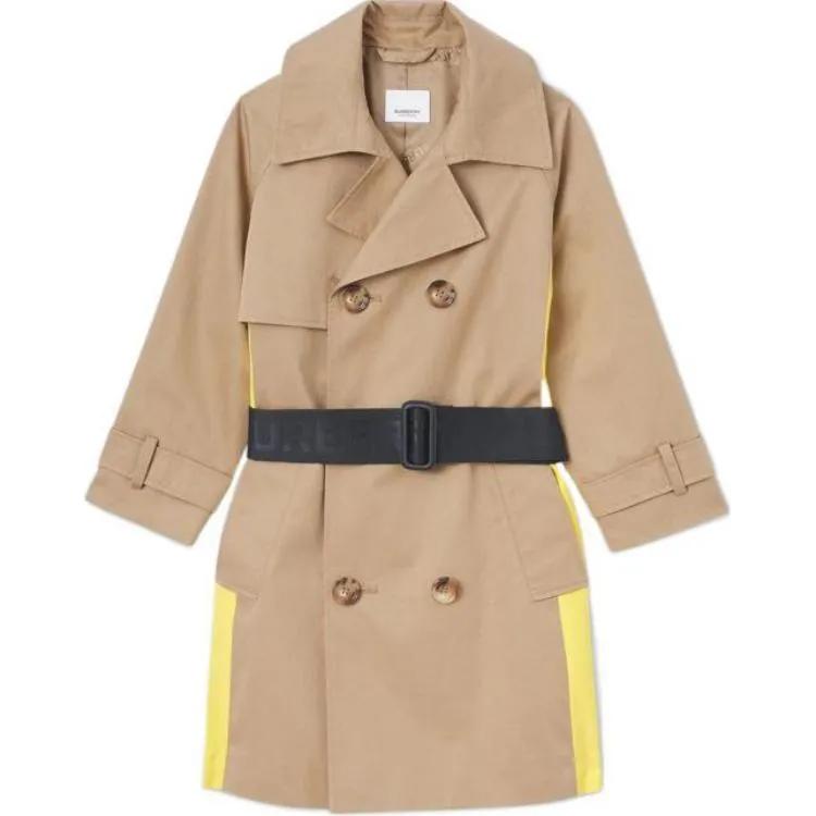Burberry SS22 Regular Edition Nylon Coat Fall Kids' Archive Beige (Unisex) Wool Coats 80513891