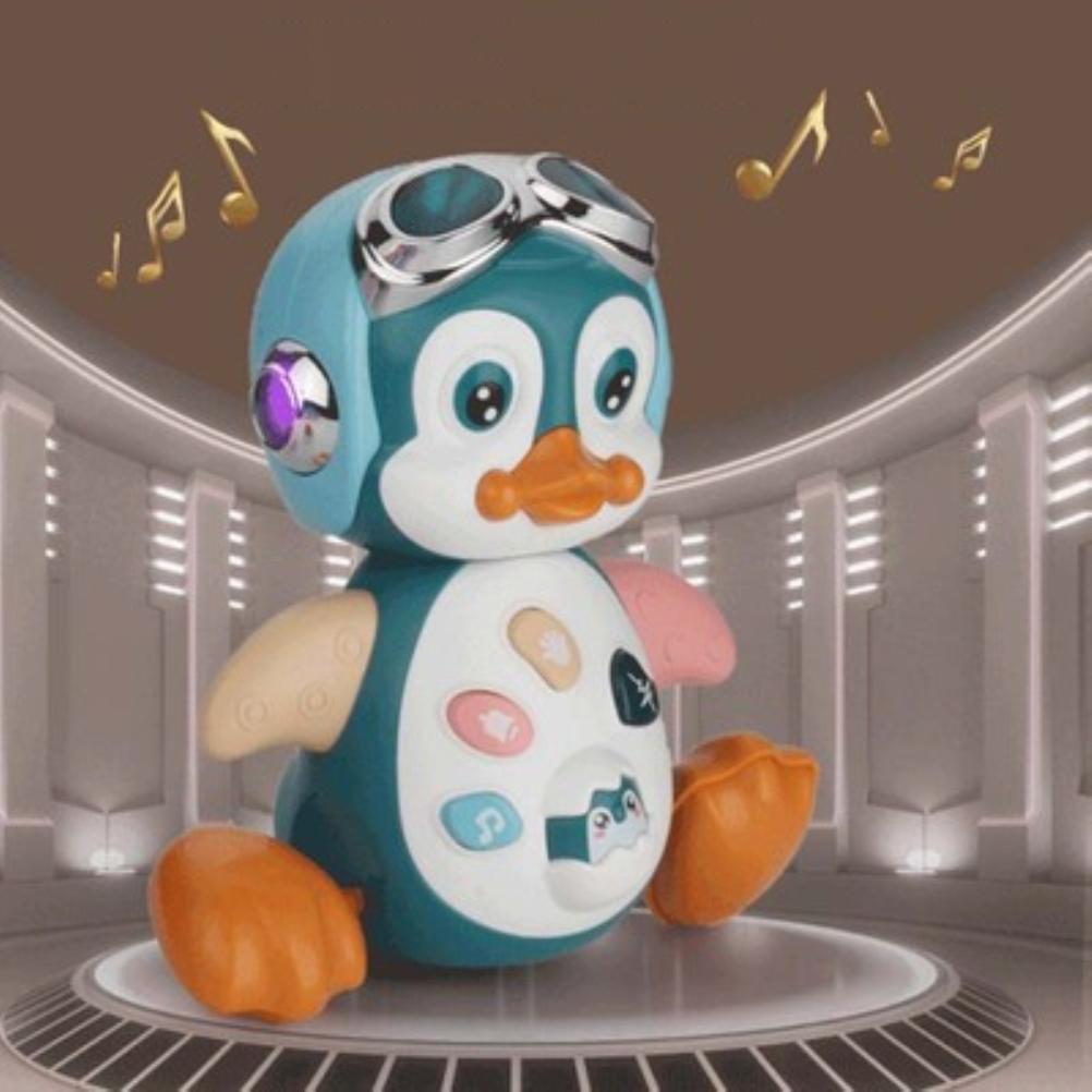 Musical Dancing Penguin Toy with Music and Lights Baby Early Education Toys for Girl and Boy