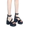 Sandals and Women's Shoes - New Style, Versatile, Thick-soled, High-heeled Shoes