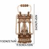 Tang lantern 3D Wooden Puzzle, Scale Model,DIY Model Kit, Handcraft Gift,Home Decoration,Mechanical Model Kit, Building Toy