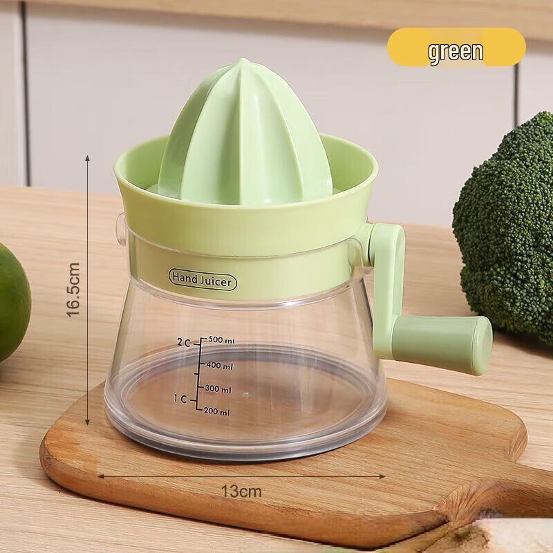 ZISIZ Manueller Handkurbel-Fruchtentsafter