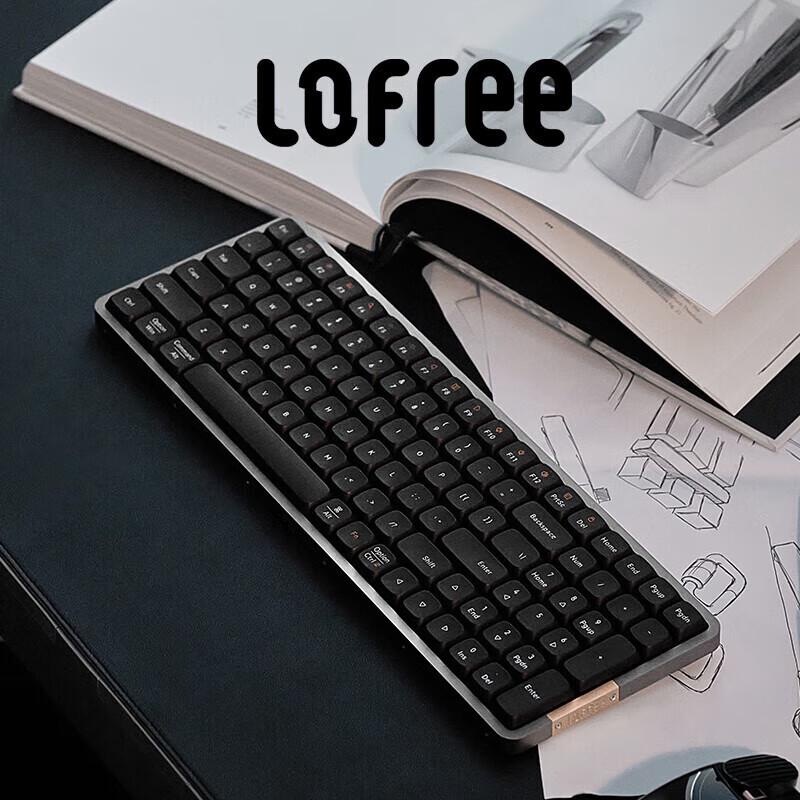 LOFREE OE919 100-Key Low-Profile Mechanical Keyboard