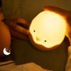 Eggshell Chicken Night Light Cartoon LED Light Bedroom Children Touch Adjustable Light Rechargeable Warm Light Atmosphere Light