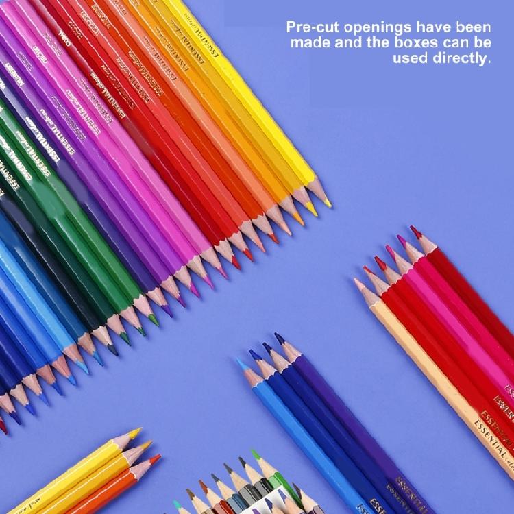 Professional Wooden Drawing Pencils Oil Based Colored Pencils for Kid Adult Coloring Book Doodling Drawing Sketching