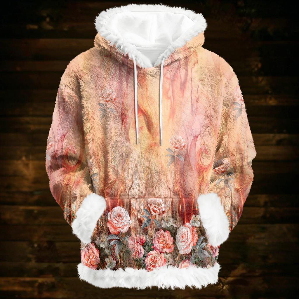 Hoodies für Damen Oversized Winter Plüsch Niedliche Sweatshirts Pullover Trendige Herbst Winter Kleidung