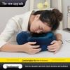 Inflatable Travel Pillow - U-shaped, Foldable Neck Support for Airplane, Car, Office & Outdoors