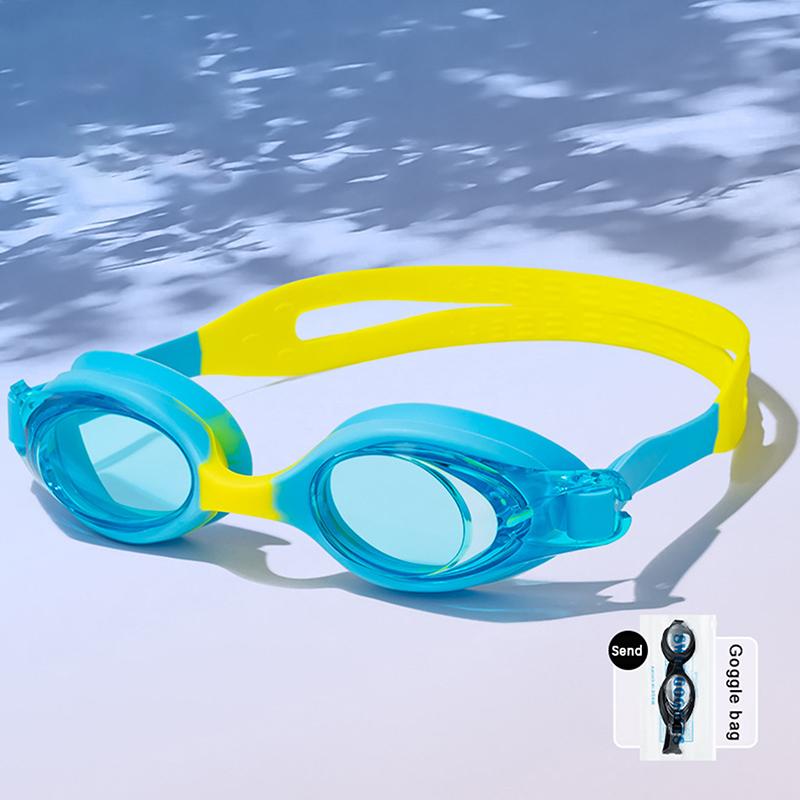 Silicone Goggle Women Hd Men'S Waterproof And Anti-Fog Diving Equipment Small Frame Adult Swimming Glasses For Children
