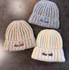 Unisex Letter Label Beanie Hat Winters Hats Male Female Outdoor Classic Keep Warm Winter Cap