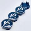 4pcs/Set High Quality 57mm Car Wheel Hub Cover Center Caps for VS W Work Racing Styling Badge Stickers Emblem Accessories