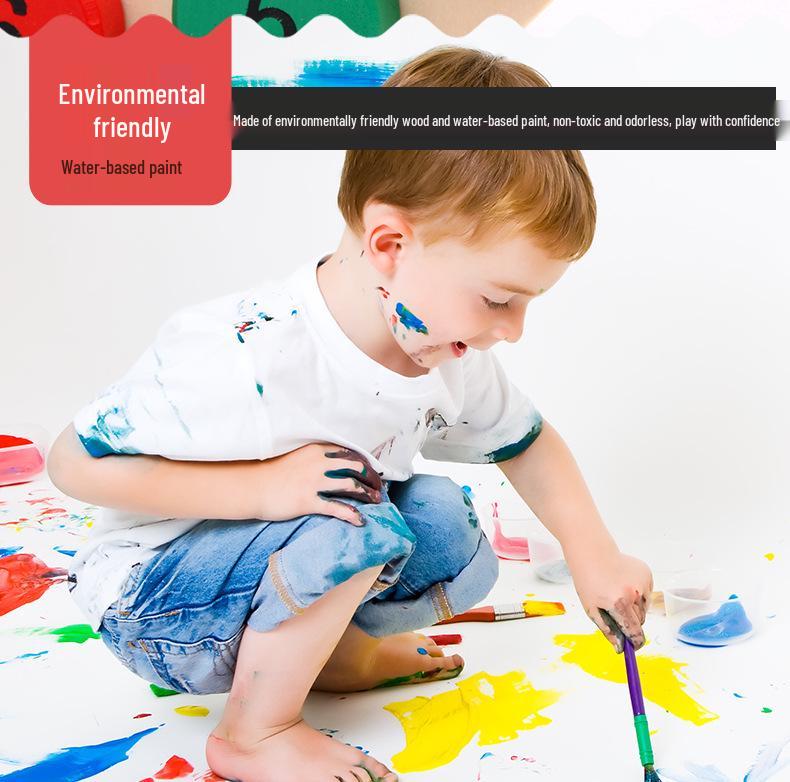 Montessori Educational Clock: Early Learning Math and Number Recognition Toy for Children