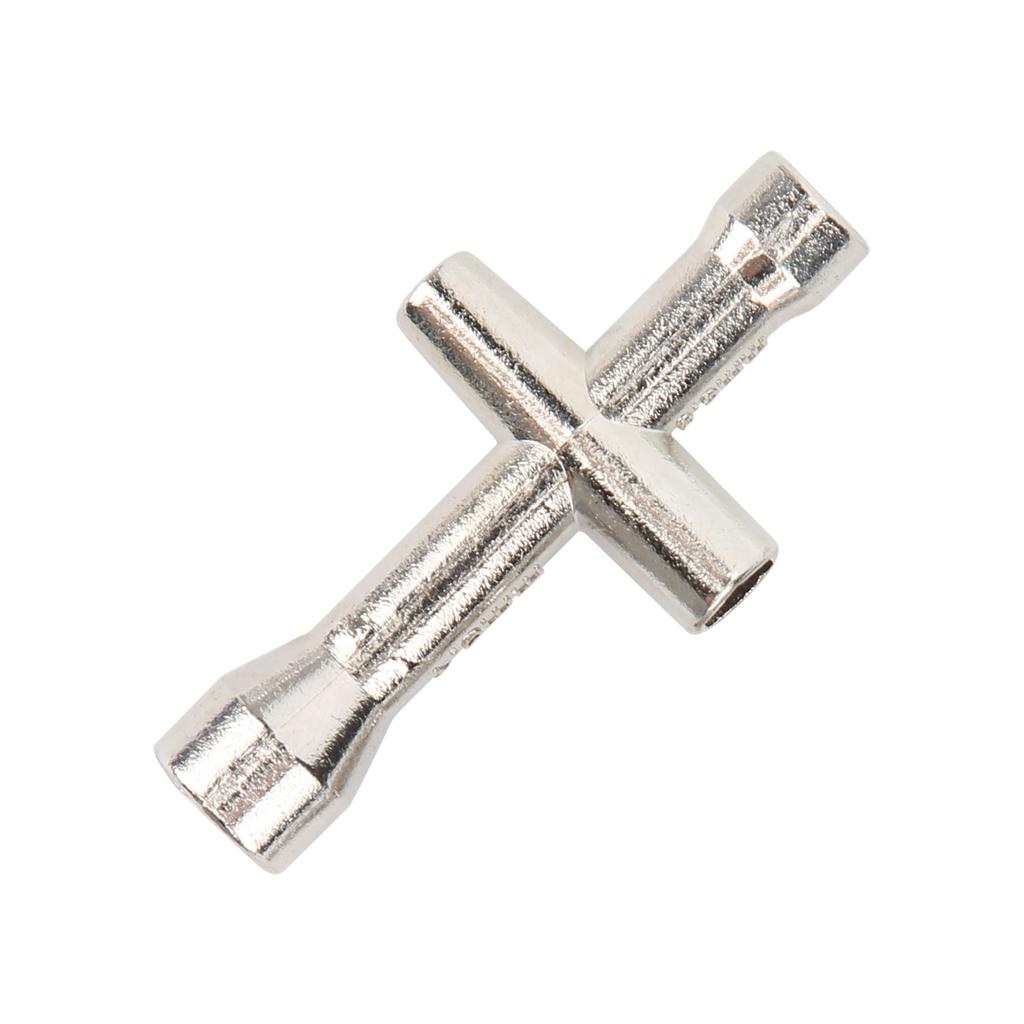 124 M2 Locknut Metal Lock Nut Selflocking Nut with Cross Wrench for Axial Scx24 AXI90081(Silver )