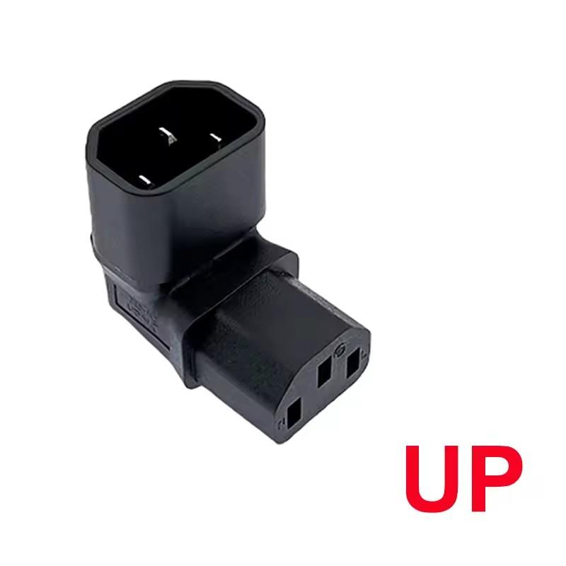 

Адаптер переменного тока IEC 320 C14 к C13 под левым и правым углом IEC 3-полюсный IEC 320 3-контактный папа к маме удлинить 90 градусов вниз вверх угол преобразователь переменного тока Other&3P