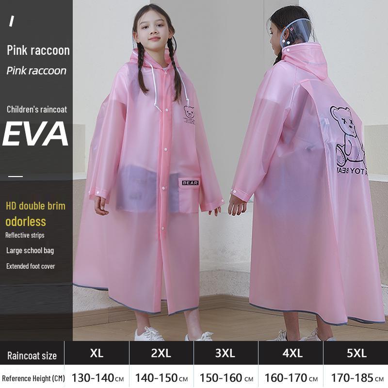 Imperméable intégral pour enfants pour l'école - Garçons et filles