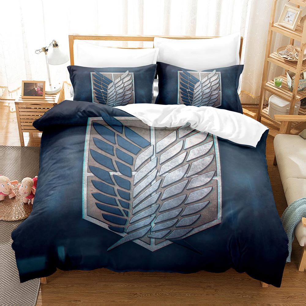 

Модная технология печати, 3D цифровая печать, постельное белье, пододеяльники, наволочки, комплекты из трех предметов 90*190