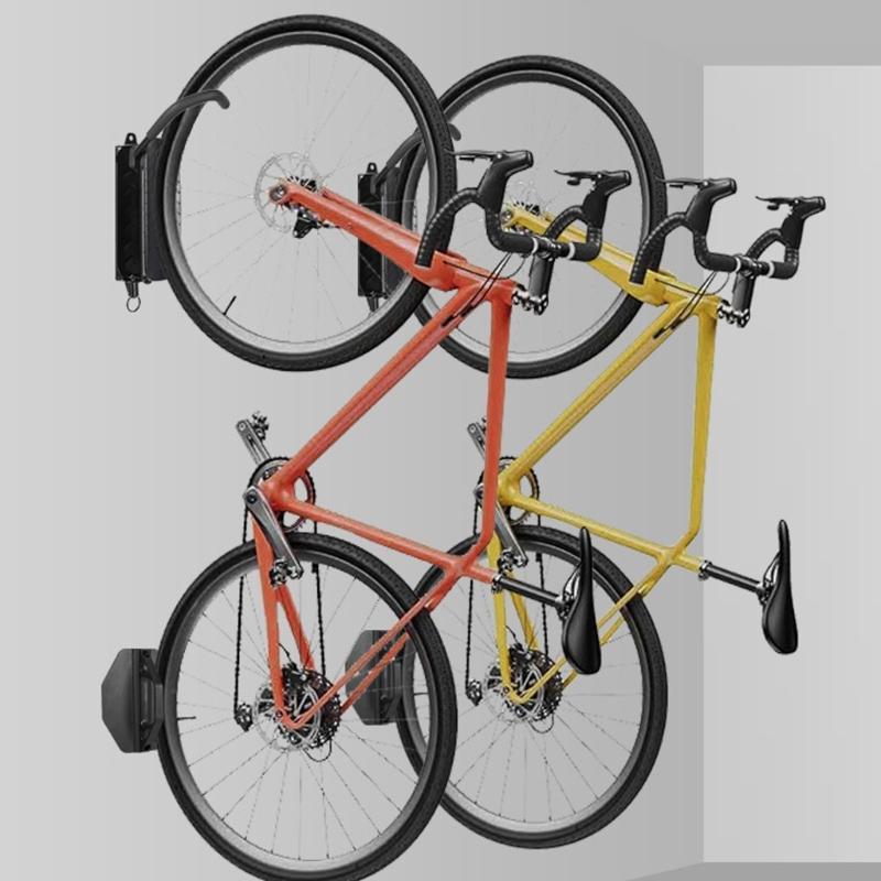 Rennrad Aufbewahrungsständer Fester Hängehaken Fahrradständer Wandmontage Fahrradstützständer Halterung Metall Mountainbike Ständer