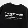 Seupeullaesikodeu Heavy Crew Neck Sweatshirt Black - Teto (Testosterone)