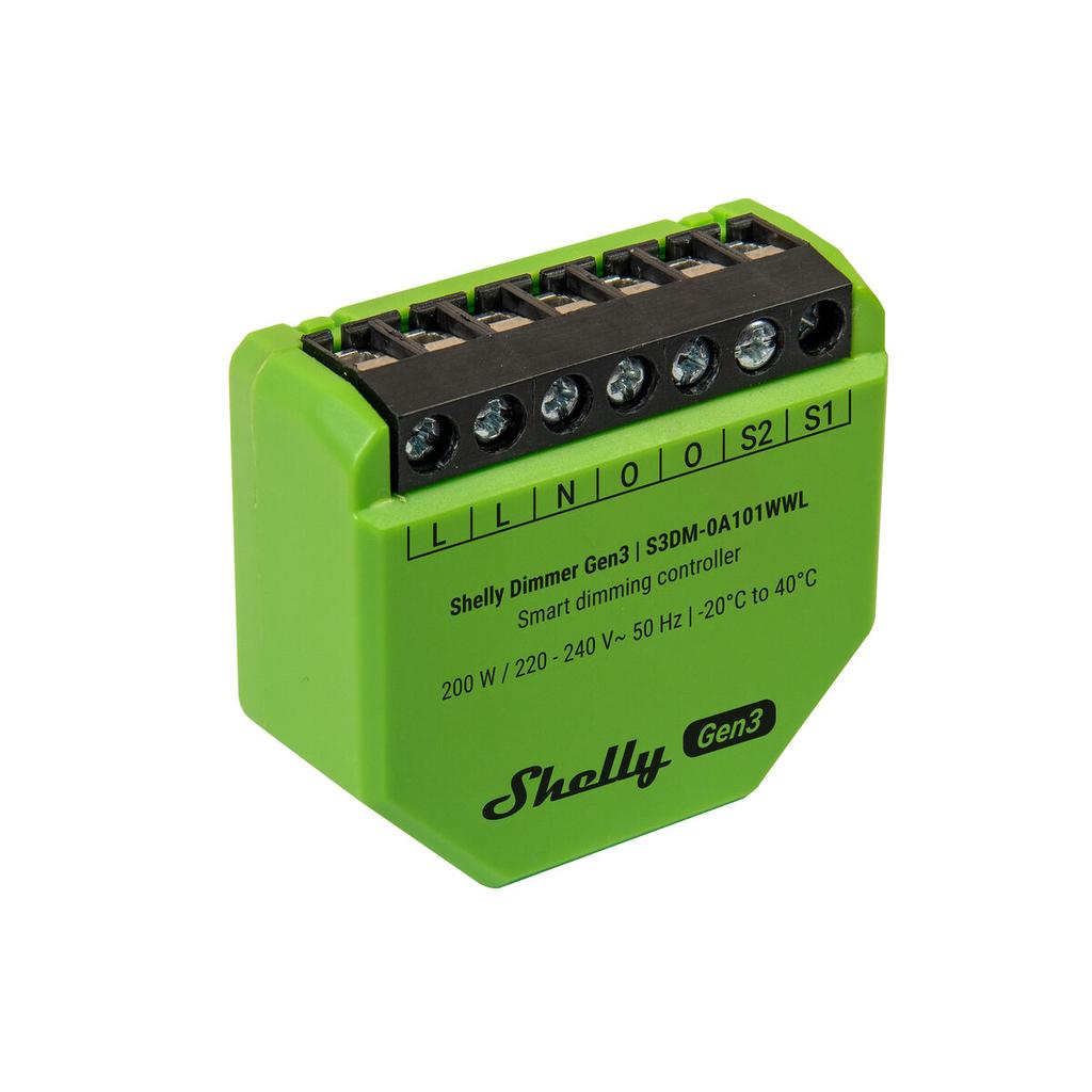 Wi-Fi switch module Shelly Gen 3 220-240 V