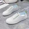 Women's Vulcanized Shoes Breathable Comfortable Hole Outdoor Sports Shoes Summer Running Shoes Fashion Board Shoes Thick Sole
