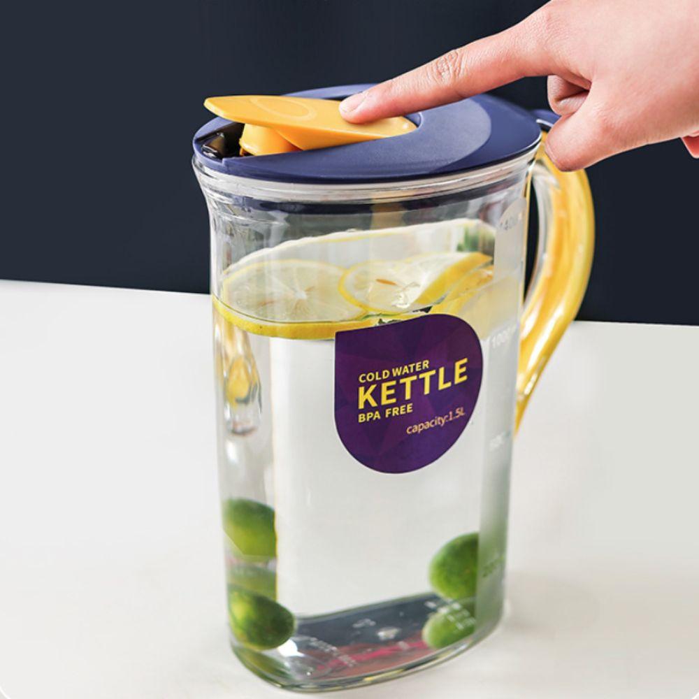 Heat Resisttant Water Pitcher Large Capacity Water Pot BPA Free Cold Water Kettle  Summer