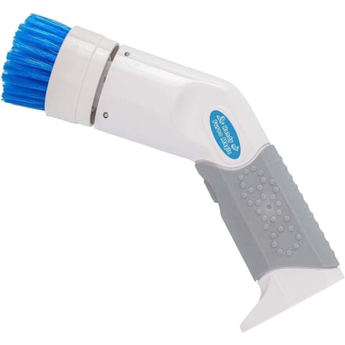 YAMAZEN Handy Flow Magic Cordless Electric Cleaning Brush, Rechargeable, with 3 Attachments, IPX7 Waterproof, for Kitchen and Bathroom Cleaning, YHM-3