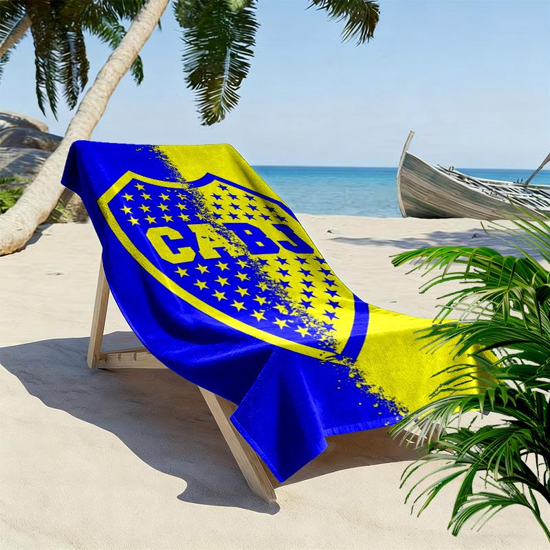 CABJ 2D Flat Print Beach Towel, Large Soft Quick Dry Towel for Beach Camping Swimming.NSTJ0928466