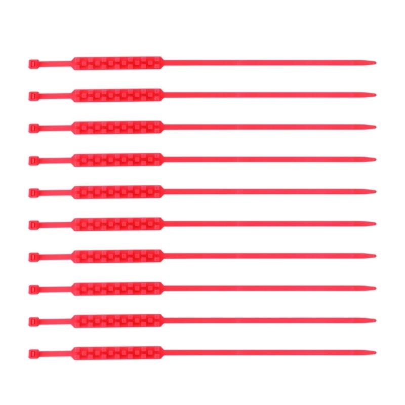 10 db/csomag Vészhelyzeti gumiabroncs kerék kábel Hócsúszásgátló lánc Állítható láncok autóhoz SUV-hoz Csúszásgátló kábelkötöző Újrafelhasználható kötöző