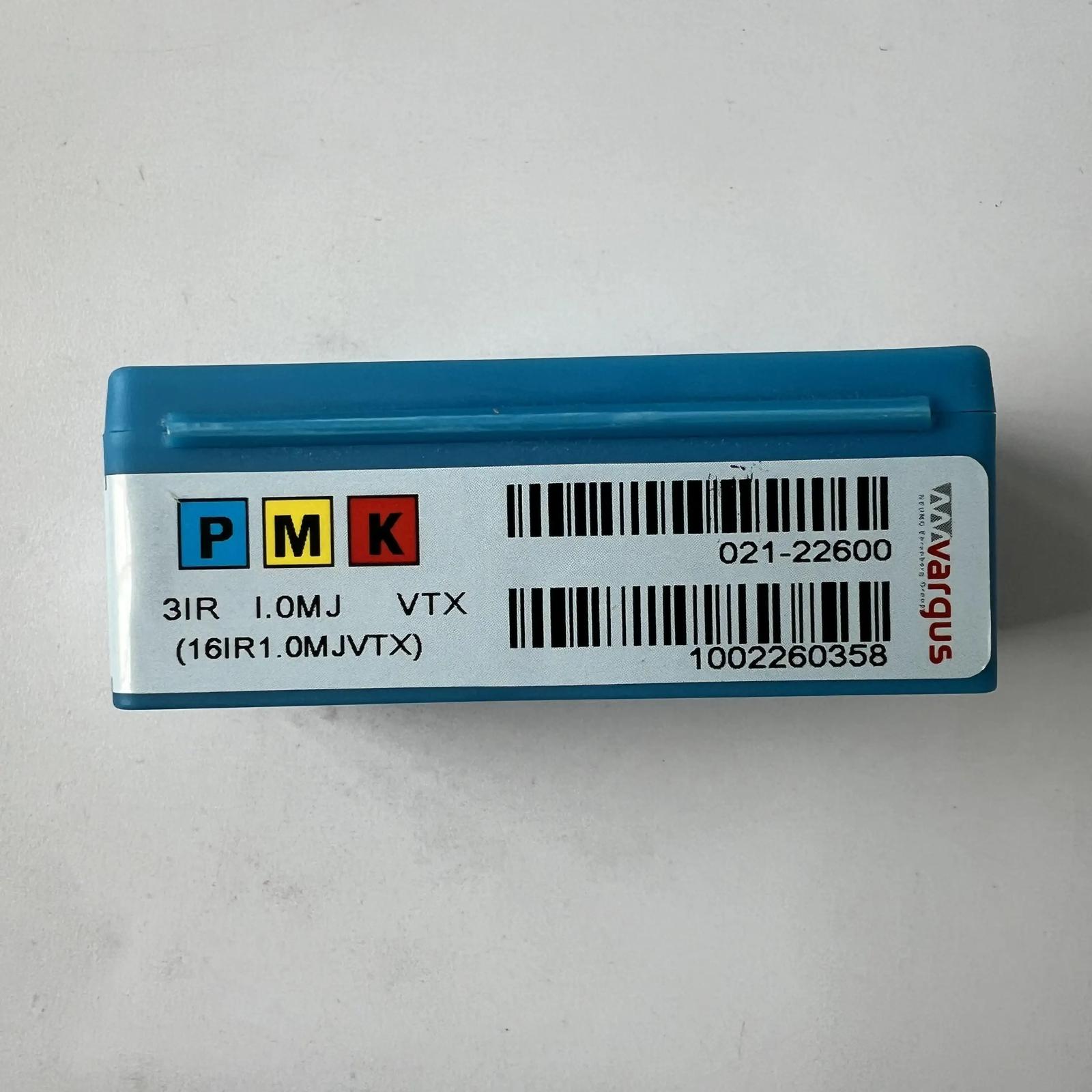 

Original / 3IR1.0MJ VTX / Industrial indexable Carbide Inserts 10 Pcs