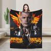 Super Soft Blanket Camping Cody Rhodes  Vintage Throw Blanket  Flannel Bedspread For Bedroom Street Trend Sofa Bed Cover