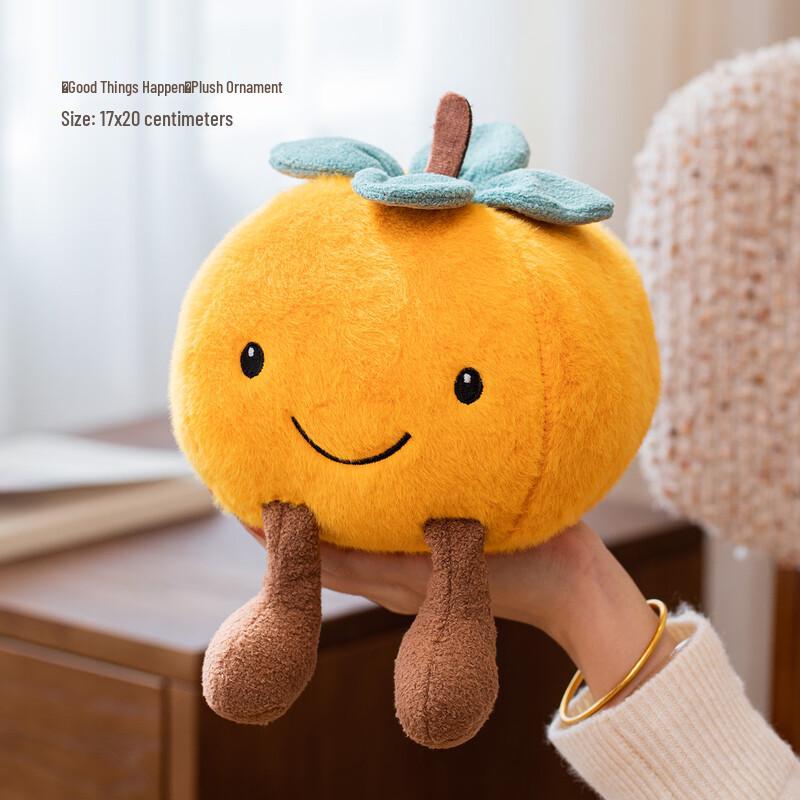 Плюшевое украшение «Счастливая хурма» Шэнбэй