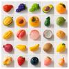 Simulated Fruit Refrigerator Magnet 3D Fruit Resin Fridge Magnet Home Kitchen Office Whiteboard Cabinet Locker Decoration Magnet