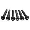 6pcs/lot 6 String Guitar Bridge Pins Plastic Bridge Pins Stringed Instruments Folk Acoustic Classic Guitar Accessories