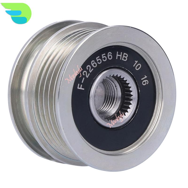 Overrunning Alternator Clutch Pulley for SEAT SKODA Volkswagen Polo Caddy 028903028P 028903119AP 028903119S 535000910 55468
