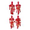 Chinese Knot Pendant Decorative Hanging Ornament, Lunar New Year Decorations, Spring Festival Decor for Holiday Ceiling Window