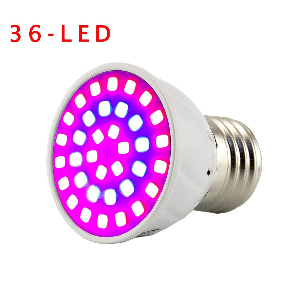 220V 3W 4W 5W LED Grow Light E27 Plant Flower Growing Lamp Bulb Indoor Greenhouse For Hydroponic Vegetable System Growth