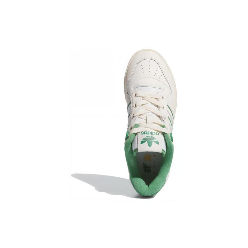 adidas Originals Rivalry LOW Top Skateboard Shoes Women's White Green Sneakers IF6259